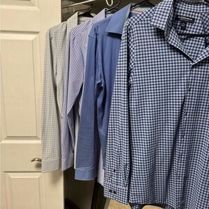 Mizzen+Main Trim/Tall Men's Shirts- Lot of (4)